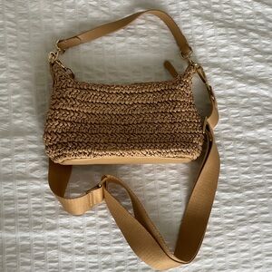 Mango Raffia Bag